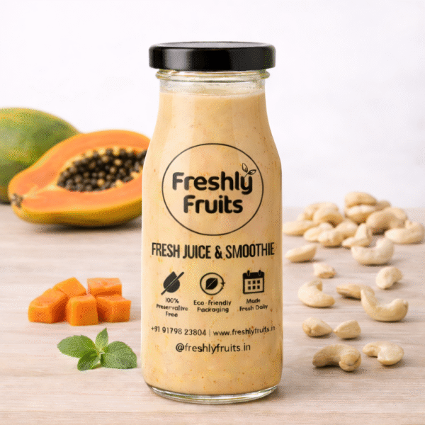 Papaya Cashew Smoothie - Freshly Fruits Indore