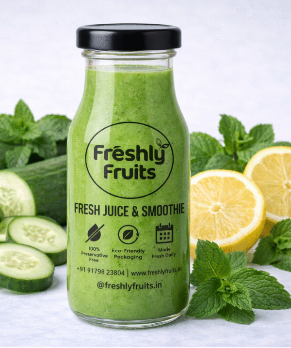 Cucumber Lemon Mint Juice – 300 ML