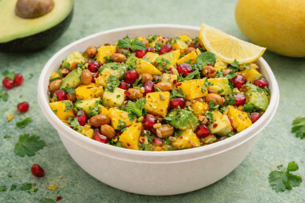 Avocado Mango Protein Salad