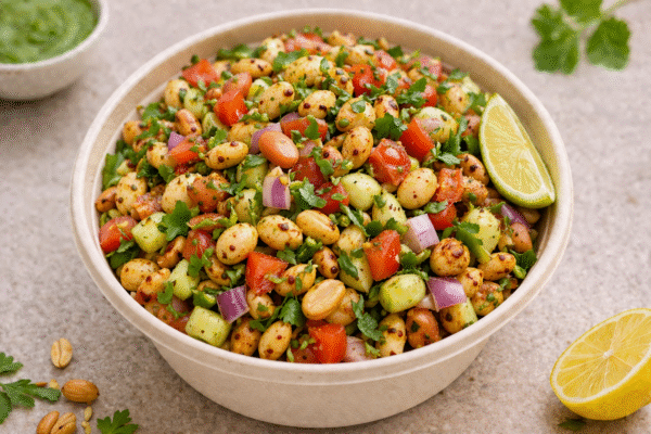 Peanut Chaat Salad