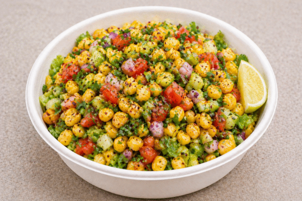 Sweet Corn Chaat Salad