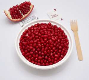 Fresh anar dana pomegranate seeds 200g ready to eat - Freshly Fruits Indore