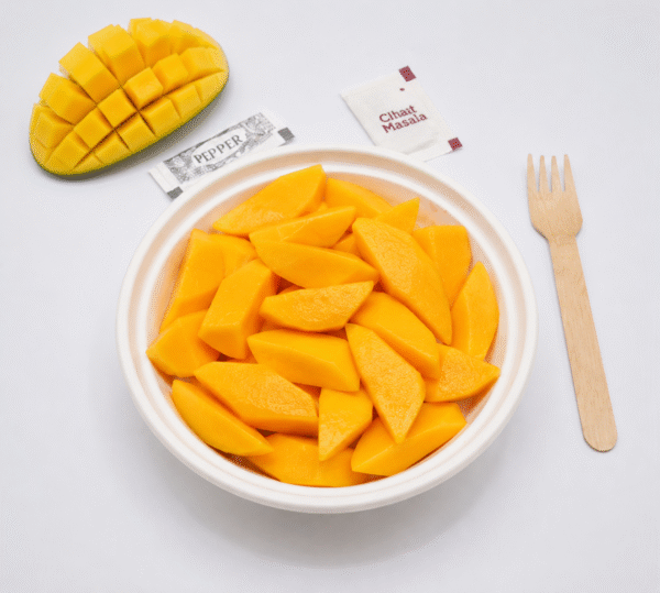 Fresh mango slice 200g ready to eat - Freshly Fruits Indore
