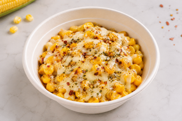 Cheesy Sweet Corn Bowl | Freshly Fruits