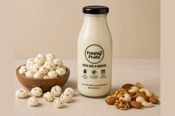 Makhana dry fruit smoothie